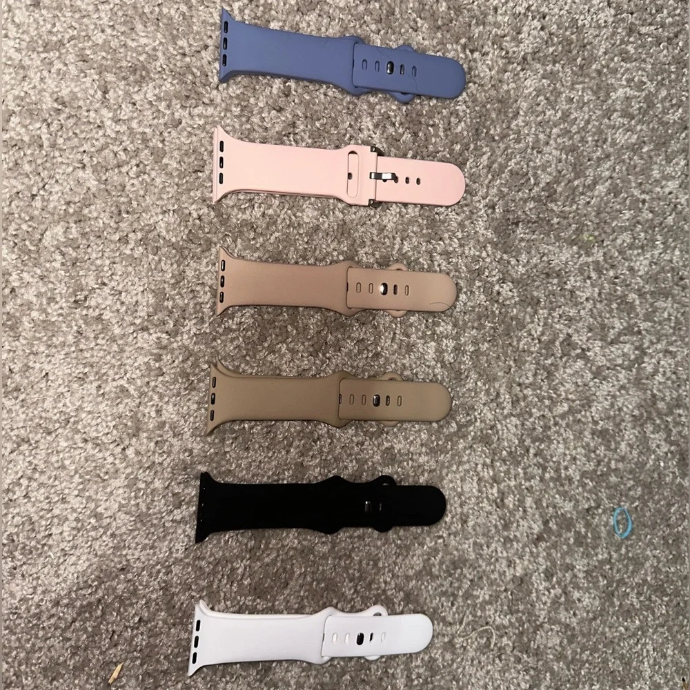 set of 6 apple watch bands